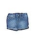 Cat & Jack Polka Dots Blue Denim Shorts Size 3T - photo 1