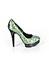 RACHEL Rachel Roy Green Heels Size 8 - photo 1