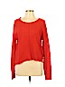 Rebecca Taylor 100% Cashmere Red Cashmere Pullover Sweater Size L - photo 1
