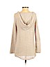 Eileen Fisher 100% Cotton Tan Pullover Hoodie Size S - photo 2