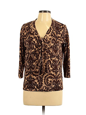 Talbots 3/4 Sleeve Silk Top (view 1)