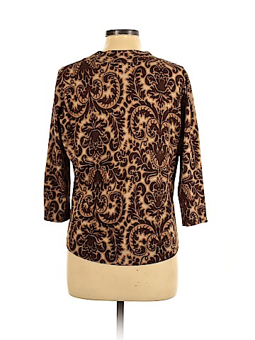 Talbots 3/4 Sleeve Silk Top (view 2)