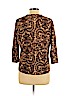 Talbots Brown 3/4 Sleeve Silk Top Size 1X (petite) - photo 2