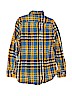 Baby Gap 100% Cotton Yellow Long Sleeve Button-Down Shirt Size 10 - photo 2