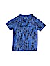 Heat Gear by Under Armour Print Blue Active T-Shirt Size 4 - photo 2