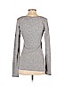 Express Gray Long Sleeve Top Size S - photo 2