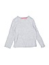 Boden 100% Cotton Solid Gray Long Sleeve T-Shirt Size 7 - 8 - photo 1