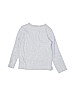 Boden 100% Cotton Solid Gray Long Sleeve T-Shirt Size 7 - 8 - photo 2