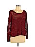 Lucky Brand Burgundy Pullover Sweater Size M - photo 1