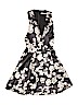 Alice + Olivia 100% Polyester Black Cocktail Dress Size 0 - photo 1