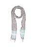 Unbranded Stripes Gray Scarf One size - photo 1