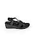 Mountain Sole Black Wedges Size 7 - photo 1