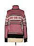 Carolyn Taylor Pink Turtleneck Sweater Size M - photo 1