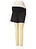 Isabel Maternity Black Denim Shorts Size 4 - photo 1