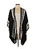 Renee C. 100% Polyester Black Kimono One size - photo 1