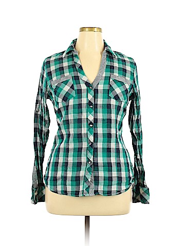 Adiktd Jeans Long Sleeve Button-Down Shirt (view 1)