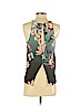 Rory Beca 100% Silk Green Sleeveless Silk Top Size XS - photo 2