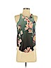 Rory Beca 100% Silk Green Sleeveless Silk Top Size XS - photo 1