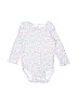 Carter's 100% Cotton White Long Sleeve Onesie 12-18 MO / 18 MO - photo 1