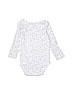 Carter's 100% Cotton White Long Sleeve Onesie 12-18 MO / 18 MO - photo 2