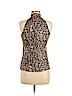 MICHAEL Michael Kors Tan Sleeveless Blouse Size M - photo 2
