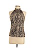 MICHAEL Michael Kors Tan Sleeveless Blouse Size M - photo 1