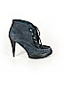 Envy 100% Leather Blue Ankle Boots Size 8 - photo 1