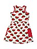 Hanna Andersson 100% Cotton Print Red Dress Size 10 - photo 2