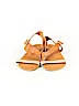 Unbranded 100% Leather Tan Sandals Size 8 - photo 2
