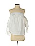 Milly White 3/4 Sleeve Blouse Size S - photo 1