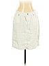 J.jill 100% Cotton White Denim Skirt Size 2 (petite) - photo 1