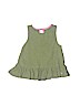 Pink Chicken 100% Cotton Green Sleeveless Top Size 3T - photo 1