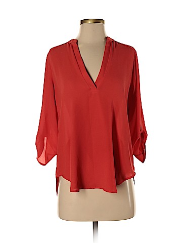 Lush 3/4 Sleeve Blouse (view 1)