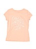 Cat & Jack 100% Cotton Pink Short Sleeve T-Shirt Size 7 - 8 - photo 1