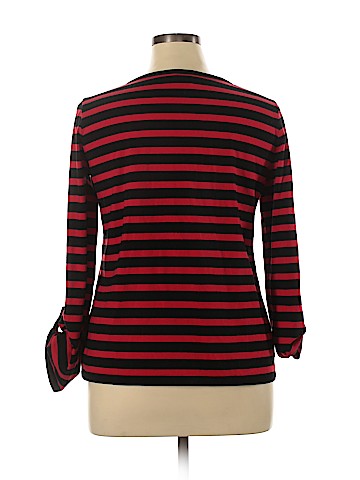 Anne Klein Long Sleeve Top (view 2)