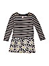 Gymboree 100% Cotton Floral Stripes Blue Dress Size 8 - photo 1