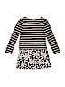 Gymboree 100% Cotton Floral Stripes Blue Dress Size 8 - photo 2