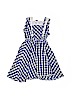 Unbranded Checkered-gingham Blue Dress Size L (kids) - photo 1