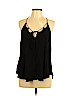 Unbranded 100% Rayon Black Sleeveless Blouse Size L - photo 1
