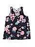 Abercrombie & Fitch Floral Blue Sleeveless Top Size 13 - 14 - photo 2