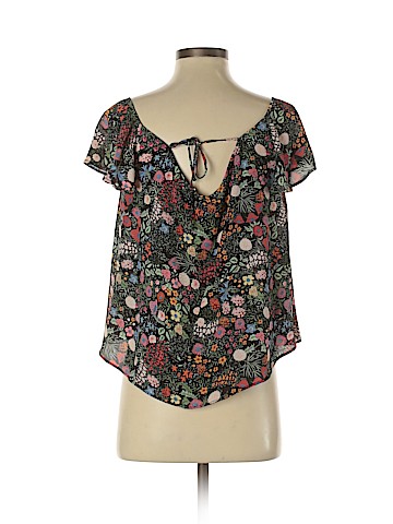 Topshop Short Sleeve Blouse (view 2)
