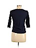 New Directions 100% Cotton Blue 3/4 Sleeve T-Shirt Size M (petite) - photo 2