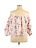 Forever 21 100% Polyester Pink 3/4 Sleeve Blouse Size 1X - photo 2