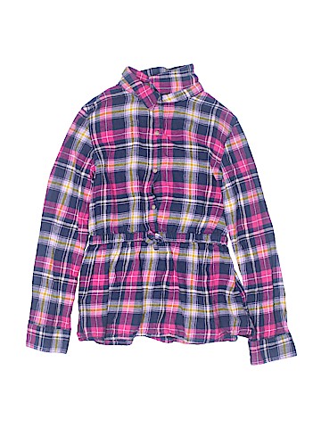 Cat & Jack Long Sleeve Button-Down Shirt (view 1)