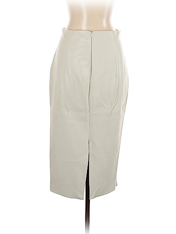 Zara Faux Leather Skirt (view 2)