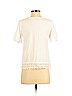 Ann Taylor LOFT White Short Sleeve Top Size S (petite) - photo 2