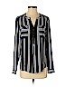 Noir 100% Polyester Black Long Sleeve Blouse Size S - photo 1