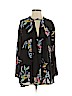 Free People 100% Rayon Black Long Sleeve Blouse Size XS - photo 1