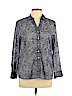 Coldwater Creek Blue Long Sleeve Blouse Size L (petite) - photo 1