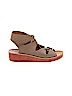 Lucky Brand Tan Wedges Size 8 1/2 - photo 1